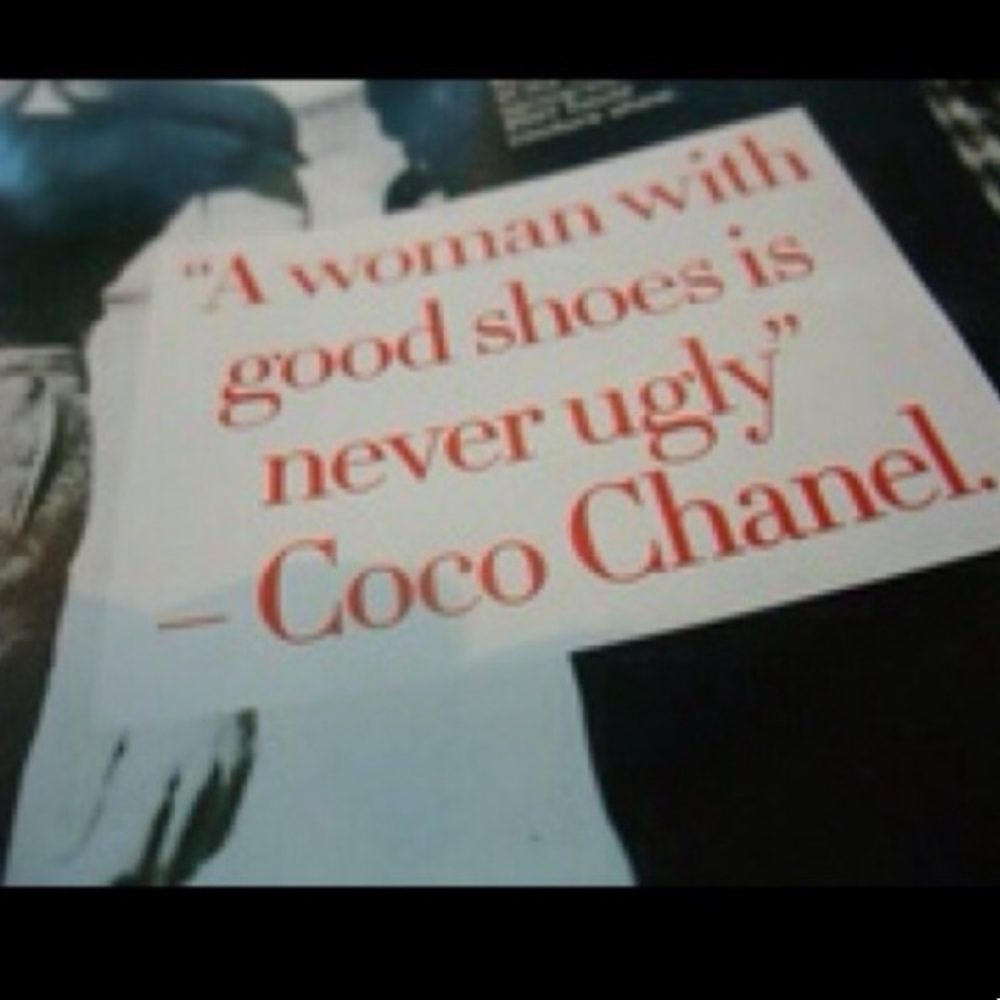 A Woman With Good Shoes Is Never Ugly